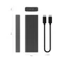 AISENS Caja Externa M.2 NVMe ASM2-023GR Gris USB 3.2 Gen2